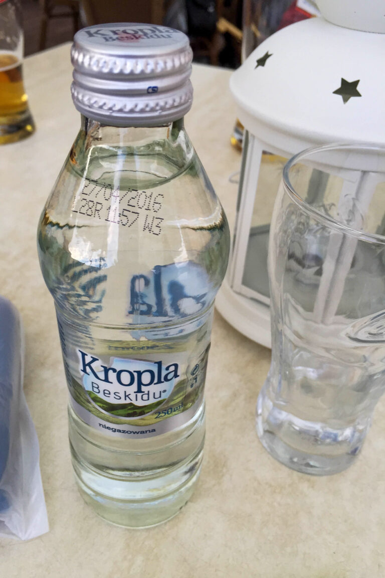 Polish bottled water